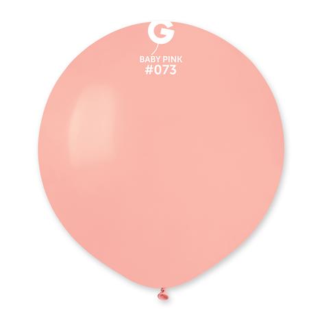 Solid Balloon, Baby Pink #073, 5 in, 100 pcs per bag.