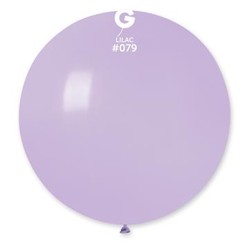 Solid Balloon, Lilac #079, 5 in, 100 pc per bag.
