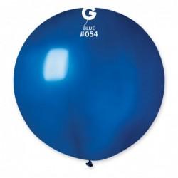 Solid Balloon, Blue #054, 5 in, 100 pcs per bag.