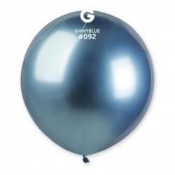 Solid Balloon, Shiny Blue #092, 13 in, 25 pcs per bag.